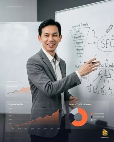 Adam Yong, SEO training instructor and founder of Adam SEO with 15+ years of industry experience