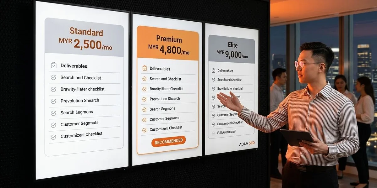 SEO Pricing & Packages by Adam SEO Malaysia